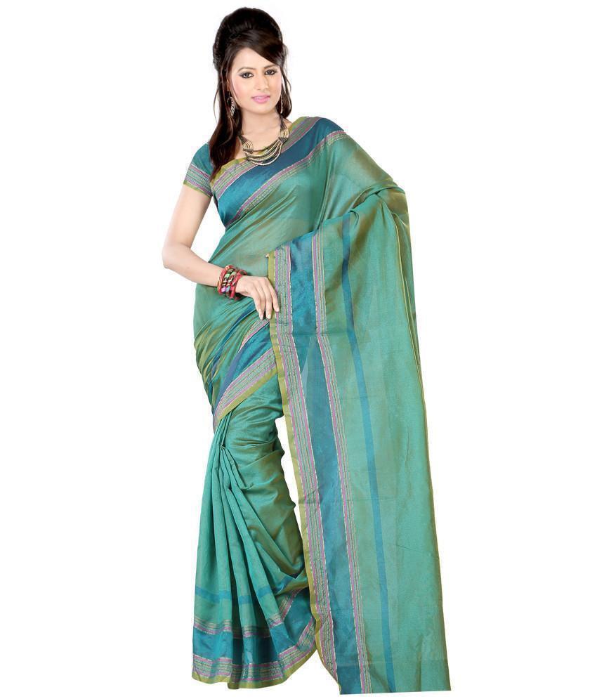 Attractive Combo Pack 3 Cotton Silk Designer Party wear Sarees - Ethnicyug