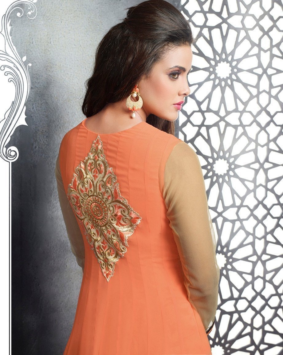 Attractive and Beautiful Georgette Designer Ethnic Wear - Ethnicyug
