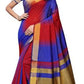 Aesthetic Red Color Net Designer Anarkali Suit